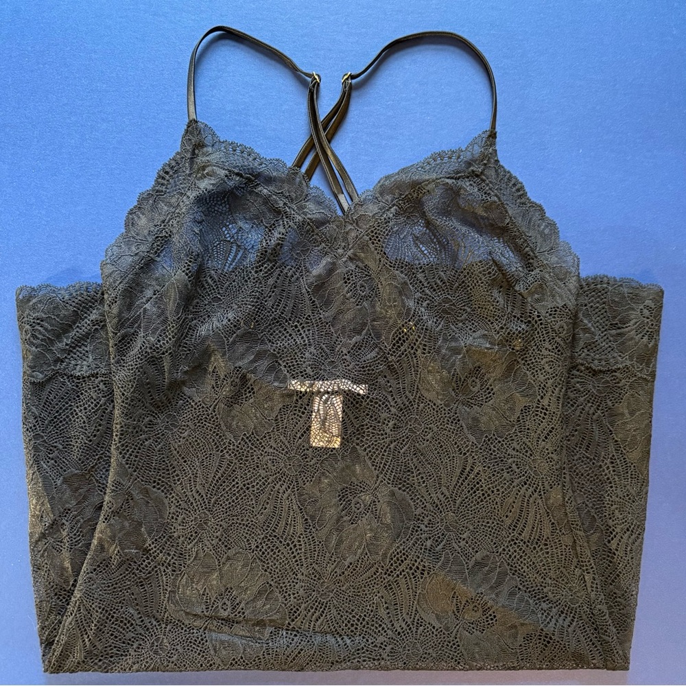 Victoria’s Secret Black Lace Mini Dress